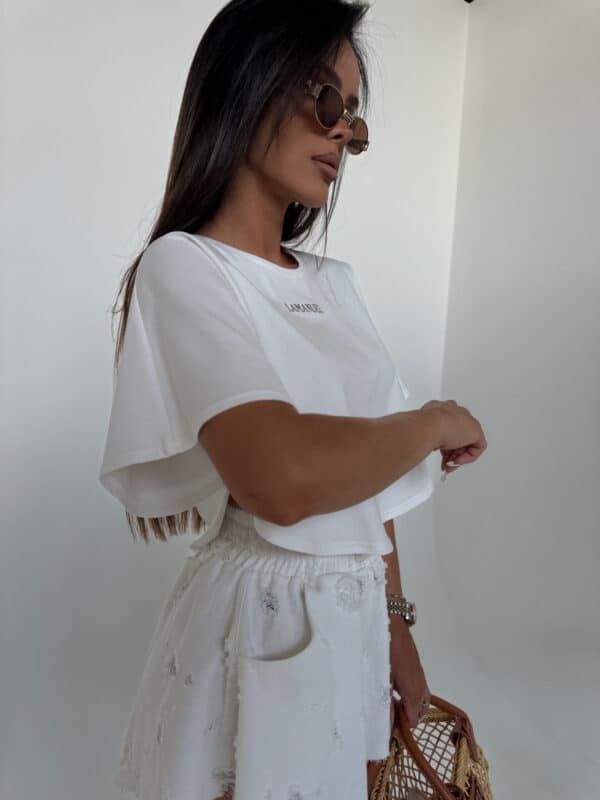 Tshirt ANGEL ecru