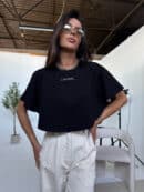 Tshirt ANGEL czarny