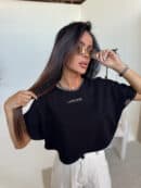 Tshirt ANGEL czarny