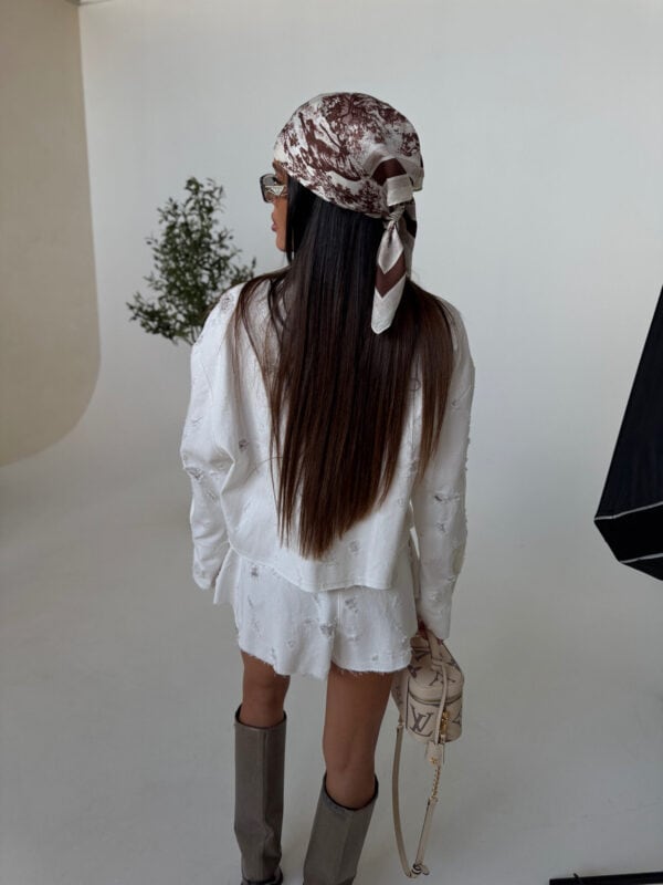 Kurtka DENIM ecru