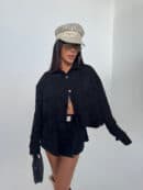 Kurtka DENIM czarna