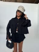 Kurtka DENIM czarna