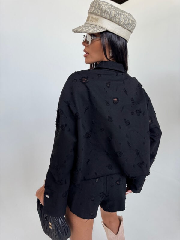 Kurtka DENIM czarna