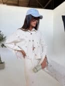 Kurtka DENIM beż