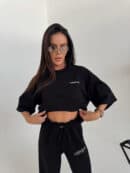 Tshirt UNISEX damski czarny