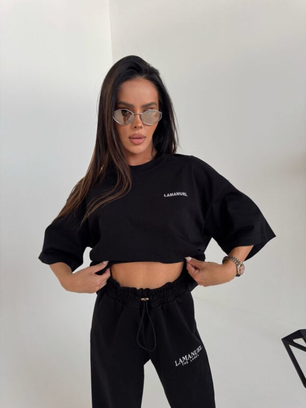 Tshirt UNISEX damski czarny
