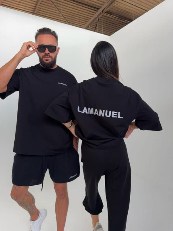 Tshirt UNISEX damski czarny