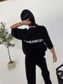 Tshirt UNISEX damski czarny