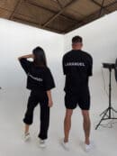 Tshirt UNISEX damski czarny