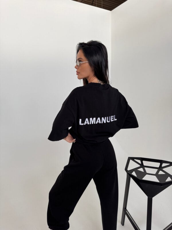 Tshirt UNISEX damski czarny