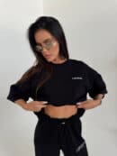Tshirt UNISEX damski czarny