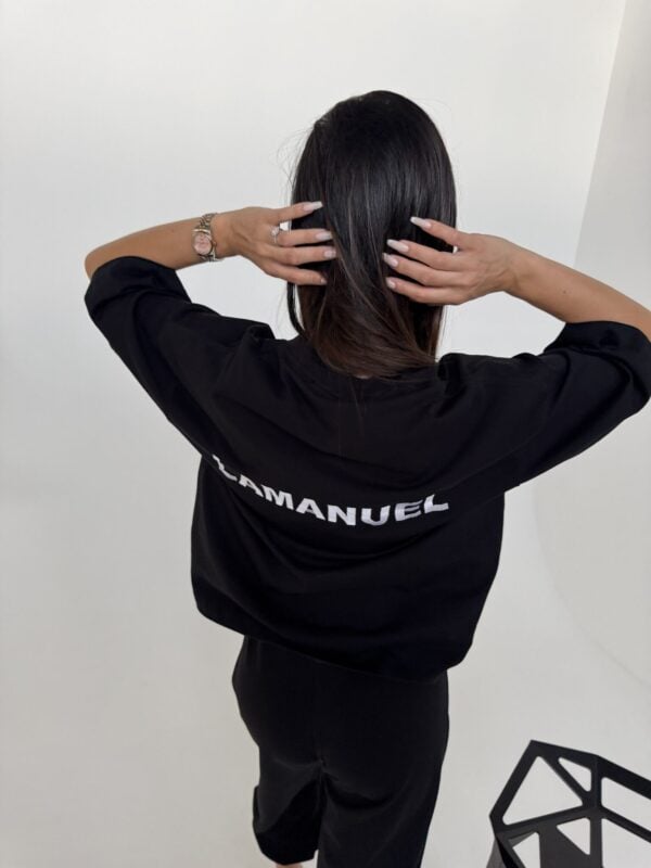 Tshirt UNISEX damski czarny