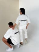 Tshirt UNISEX damski off white