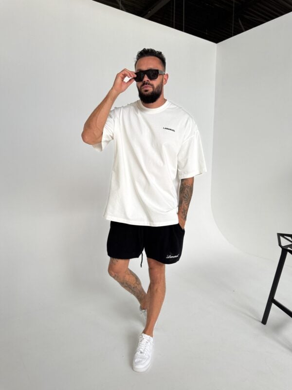 Tshirt UNISEX męski off white