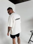 Tshirt UNISEX męski off white