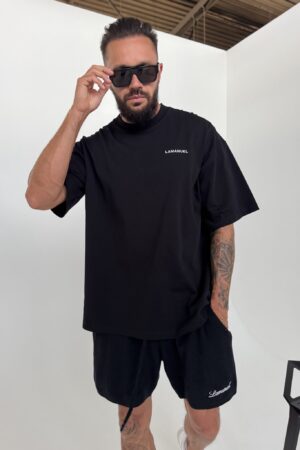 Tshirt UNISEX męski czarny