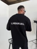 Tshirt UNISEX męski czarny
