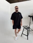 Tshirt UNISEX męski czarny