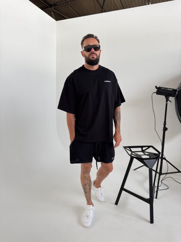 Tshirt UNISEX męski czarny