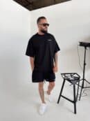 Tshirt UNISEX męski czarny