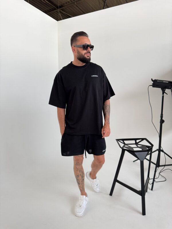 Tshirt UNISEX męski czarny