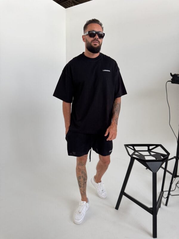 Tshirt UNISEX męski czarny
