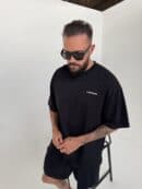 Tshirt UNISEX męski czarny