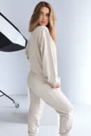 Bluza damska BG Basic | jasny beż