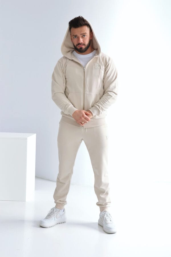 Spodnie męskie BG Brand | jasny beż