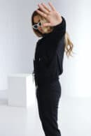 Bluza damska BG Zippy | czarny