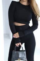 Bluzka damska BG Bestie | czarny