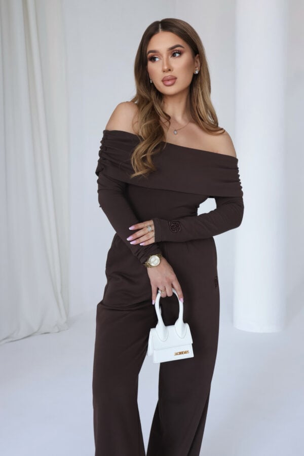 Bluzka BG Damska BG Nancy | czekolada