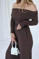 Bluzka BG Damska BG Nancy | czekolada