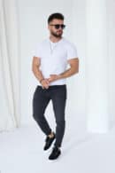 T-Shirt męski BG Volta | biały