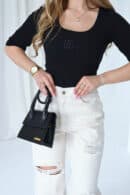 Bluzka damska BG Barbies | czarny