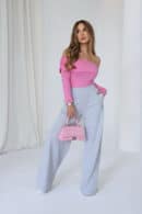 Bluzka BG Damska BG Nancy | róż barbie