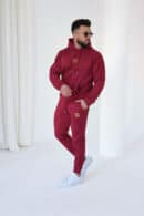 Dres męski BG Oxy | bordo