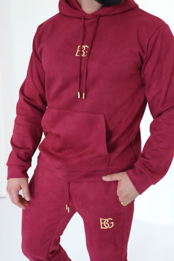 Dres męski BG Oxy | bordo