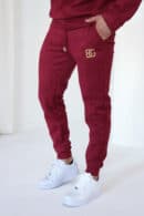 Dres męski BG Oxy | bordo