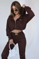 Dres damski BG New essential | czekolada