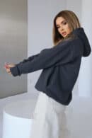 Bluza damska BG Diamond | antracyt