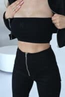 Top damski BG Titty | czarny