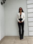 Marynarka dresowa SLIM - konopia