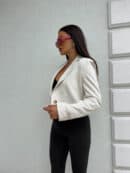 Marynarka dresowa SLIM - konopia