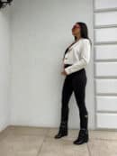 Marynarka dresowa SLIM - konopia