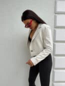 Marynarka dresowa SLIM - konopia