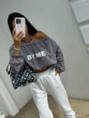 Bluza UNDER  – szara