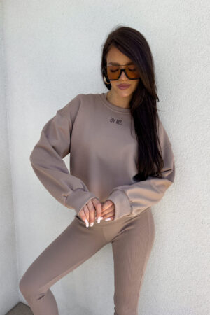 Bluza COTTON - mokka