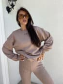 Bluza COTTON - mokka