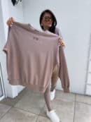 Bluza COTTON - mokka